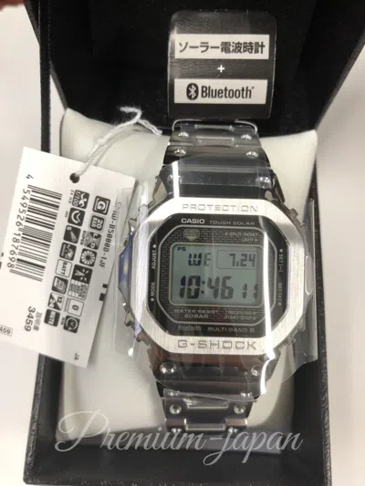 Pre-owned Casio Gmw-b5000d-1jf G-shock Origin Bluetooth Watch Japan Domestic Version