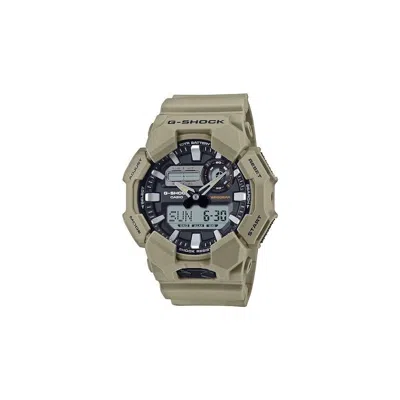 Casio G-shock 10-year Battery Carbon Core Guard Analog-digital Mens Watch In Green