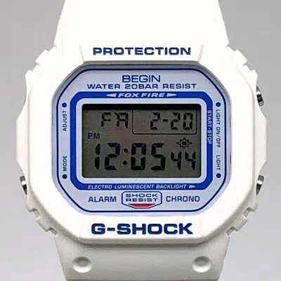 Pre-owned Casio G-shock Blue Wristwatch () In Multi