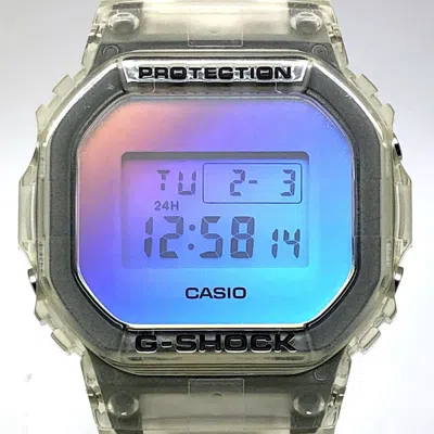 Pre-owned Casio G-shock Clear Wristwatch () In Multi