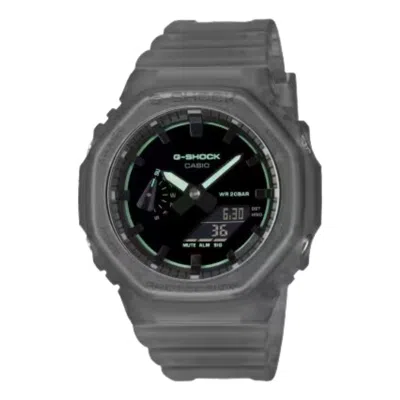 Casio G-shock Ga-2100 Series 'grey Green' In Red