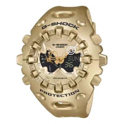 Casio G-shock Ga-v01 Series Analog-digital 'golden' In Purple