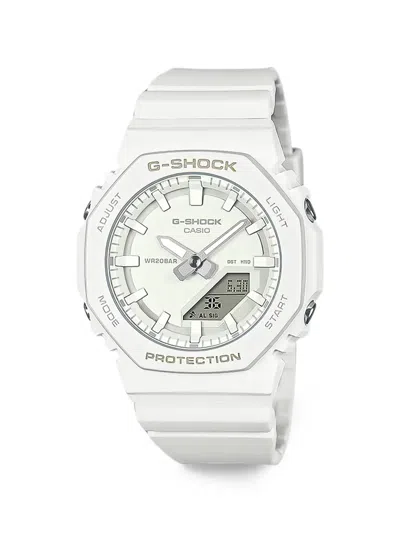 Casio G-shock Gma-p2100-7a 46mm Watch In White