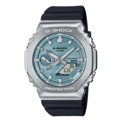 Casio G-shock G-steel 2100 Series Analog-digital 'turquoise Silver Black'
