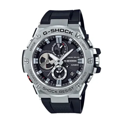 Casio G-shock G-steel Bluetooth Solar Analog Mens Watch In Gray