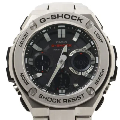 Pre-owned Casio G-shock Resin Stainless Steel Wristwatch () In Multi