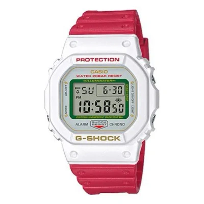 Casio G-shock Square 'white Red' In Multi