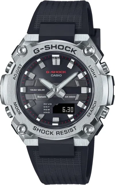 Pre-owned Casio Gst-b600-1ajf G-shock G-steel Bluetooth Men's Watch Ana-digi Black Japan
