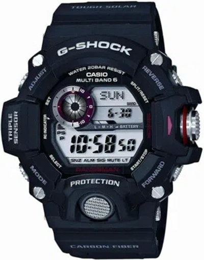 Pre-owned Casio Gw-9400j-1jf G-shock Digital Multiband 6 Men\'s Watch Black Japan Import