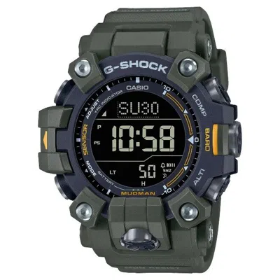 Pre-owned Casio Gw-9500-3  G-shock Mudman Solar Triple-sensor Radio-controlled
