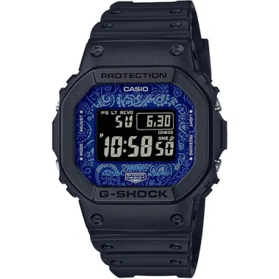 Pre-owned Casio Gw-b5600bp-1jf [g-shock Blue Paisley Series Men's Rubber Band]