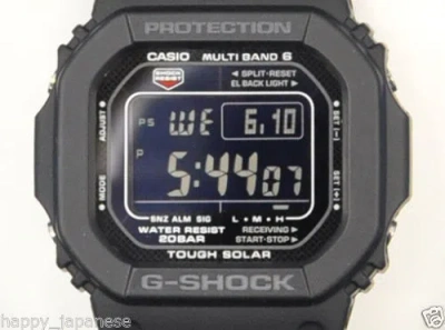 Pre-owned Casio Gw-m5610-1bjf G-shock Tough Solar Men's Watch Japan Model