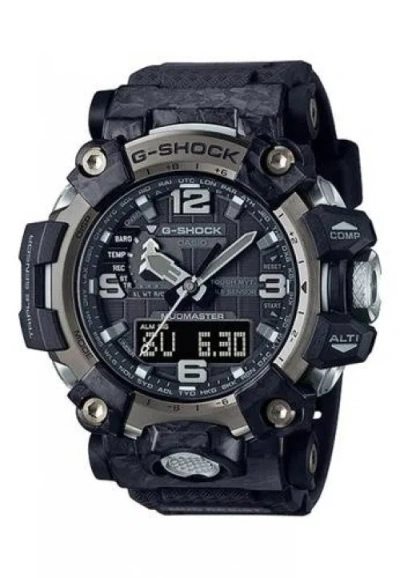 Pre-owned Casio Gwg-2000-1a1 Gwg-2000-1a1 Solar Drive 20 Bar Watch