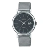 Casio Hand Calendar Wrist Gray Analog