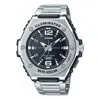 Casio Quartz Limited Edition Waterproof Stainless Steel Strap Unisex Mens Black Analog In Metallic