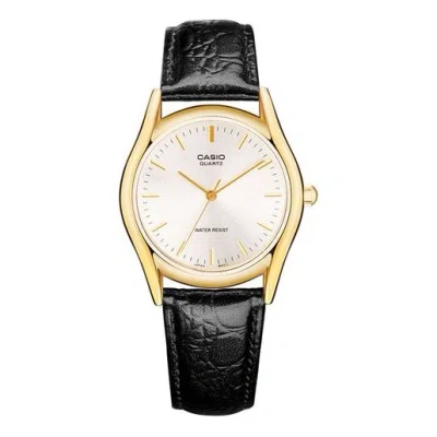 Casio Influencer Analog Watch 'black White Gold'
