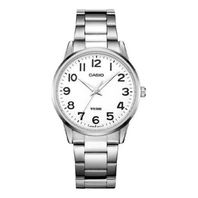 Casio Influencer Analog Watch 'silver White'