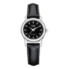 Casio Ins Influencer Fashion Business Casual Classic Pointers Waterproof Quartz Leather Strap Watch