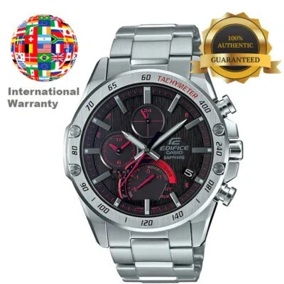 Pre-owned Casio International Warranty Eqb-1000xyd-1ajf Edifice Men's Watch