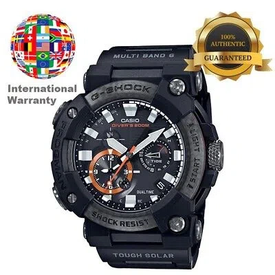 Pre-owned Casio International Warranty Gwf-a1000xc-1ajf G-shock Frogman Radio Solar Men's Watch