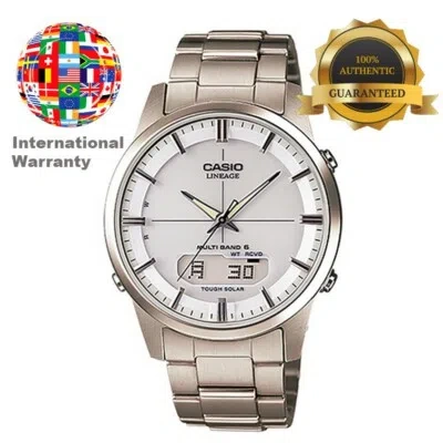 Pre-owned Casio International Warranty Lcw-m170td-7ajf Lineage Men's Watch