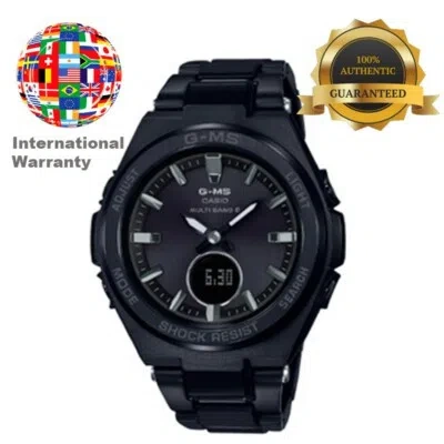 Pre-owned Casio International Warranty Msg-w200cg-1ajf Baby-g Men's Watch
