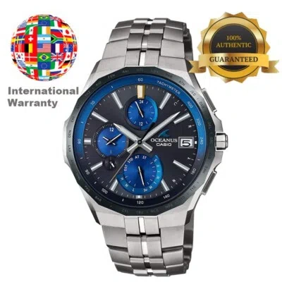 Pre-owned Casio International Warranty Ocw-s5000e-1ajf Oceanus Men's Watch