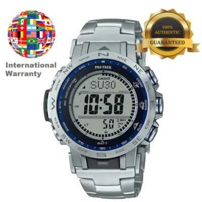 Pre-owned Casio International Warranty Prw-31yt-7jf Protrek Men's Watch
