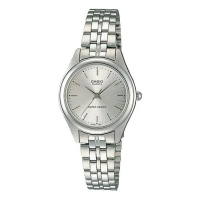 Casio Ladies Enticer Wrist Silver Analog In Metallic