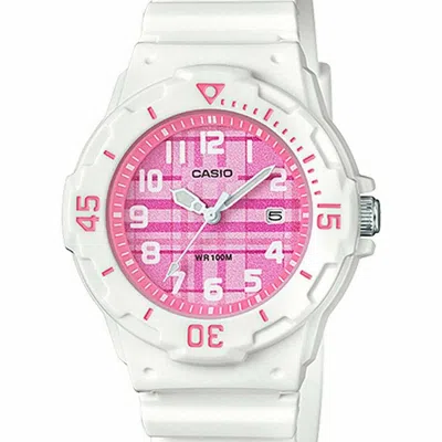 Casio Ladies' Watch  Collection Pink ( 34 Mm) Gbby2 In White