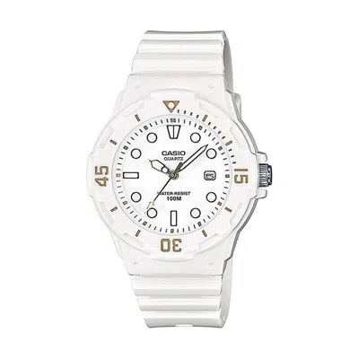 Casio Ladies' Watch  Lrw-200h-7e2vef ( 34 Mm) Gbby2 In White