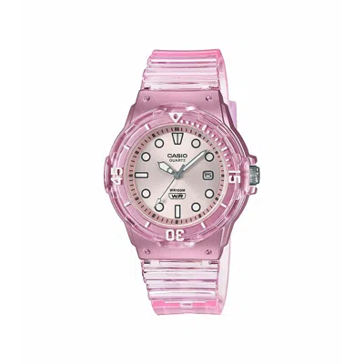 Casio Ladies' Watch  Lrw-200hs-4evef Gbby2 In Pink