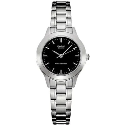 Casio Ladies' Watch  Ltp-1128a-1a ( 27 Mm) Gbby2 In Gray