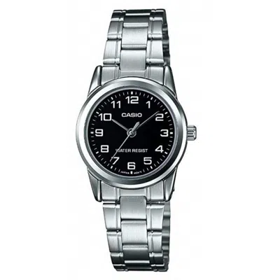 Casio Ladies' Watch  Ltp-v001d-1 ( 25 Mm) Gbby2 In Metallic