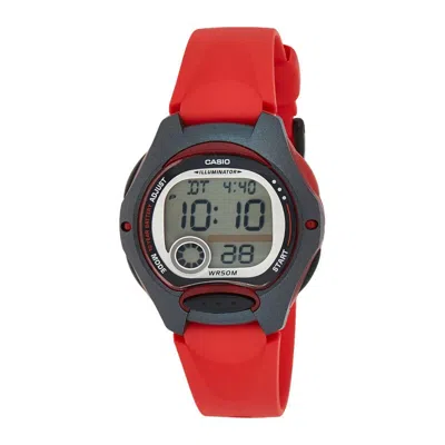 Casio Ladies' Watch  Lw-200-4a ( 34 Mm) ( 35 Mm) Gbby2 In Red