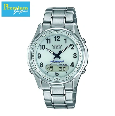 Pre-owned Casio Lcw-m100tse-7ajf Lineage Solar Watch Japan Domestic Version