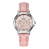 Casio Leather Belt Waterproof Quartz Pink Analog