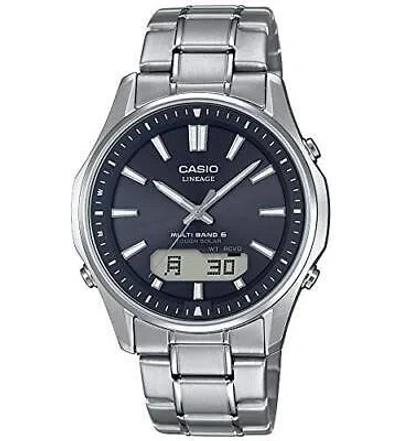 Pre-owned Casio Lineage Lcw-m100tse-1ajf Tough Solar Atomic Radio Titanium Lcw-m100tse-1a
