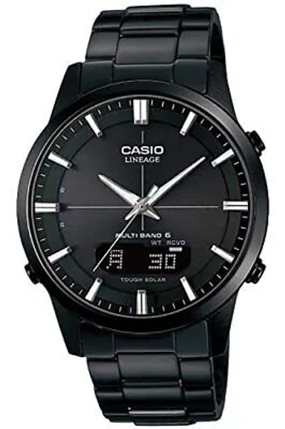 Pre-owned Casio Lineage Lcw-m170db-1ajf Tough Solar Atomic Radio Men's Watch Japan