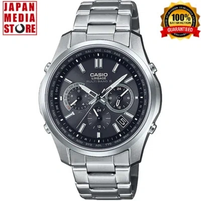 Pre-owned Casio Lineage Liw-m610tse-1ajf Titanium Solar Atomic Radio Analog Men Watch