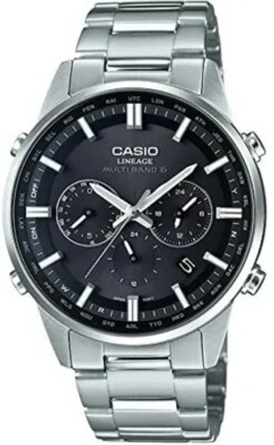 Pre-owned Casio Lineage Liw-m700d-1ajf Men\\\'s Watch Silver Japan Import