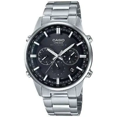 Pre-owned Casio Lineage Liw-m700d-1ajf Multiband 6 Solar Radio Men's Watch With Box