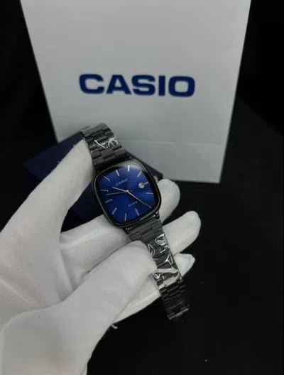Pre-owned Casio Ltp E117 Vintage Men's Quartz Watch - Classic Style