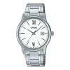 Casio Male Dress Japan / South Korea Fashion Mens Silver Analog In Metallic