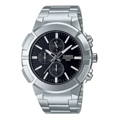 Casio Male Dress Japan / South Korea Fashion Sports Silver Analog