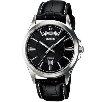 Casio Male Dress Japan / South Korea Fashion Waterproof Mens Black Analog