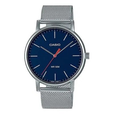 Casio Male Dress Japan / South Korea Fashion Waterproof Sports Blue Analog