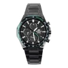 Casio Male Edifice Japan / South Korea Fashion Solar Powered Mens Black Analog