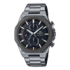 Casio Waterproof Sports Edifice Solar Powered Mens Black Analog