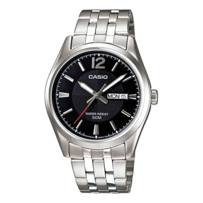Casio Male Enticer Japan / South Korea Fashion Quartz Waterproof Analog Mens In Neutral